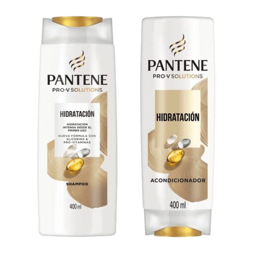 Shampoo + Acondicionador Pantene Hidratación 400ml( precio x unidad $ 5100 )