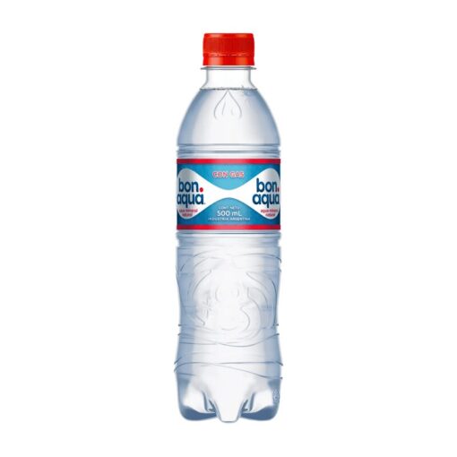 Agua mineral Bonaqua con gas 500ml