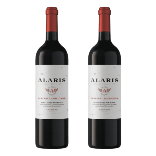 Vino Alaris Cabernet Sauvignon 750ml X2u ( $ 3300 x unidad )