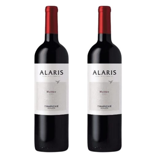 Vino Alaris Malbec 750ml X2u ( $ 3300 x unidad )