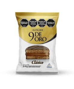 Alfajor 9 de oro Clásico 45grs