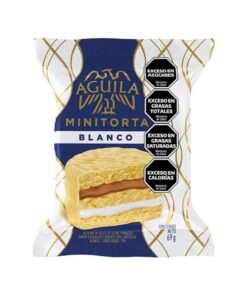 Alfajor Aguila Minitorta Blanco triple 69grs