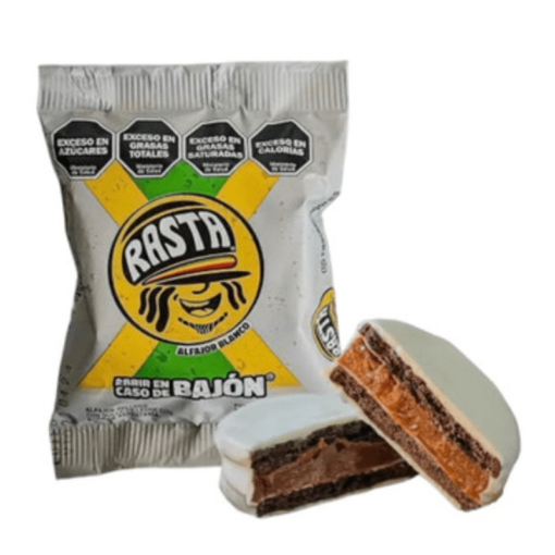 Alfajor Rasta Blanco 70grs