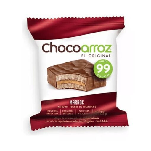Alfajor Chocoarroz Marroc 22grs