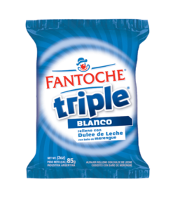 Alfajor TRIPLE FANTOCHE BLANCO 85Gr