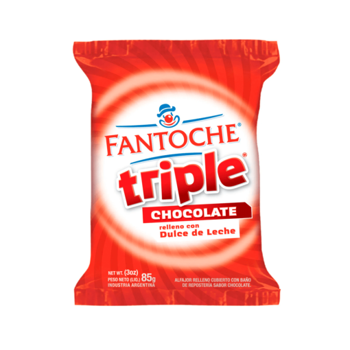 Alfajor TRIPLE FANTOCHE NEGRO 85Gr