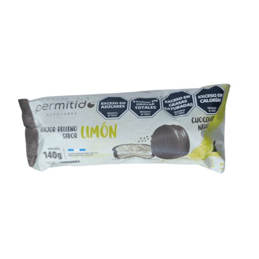 Alfajor Permitido limón 145grs