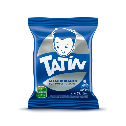Alfajor TATÍN blanco 33Gr