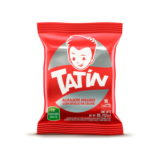Alfajor TATÍN negro 33gr