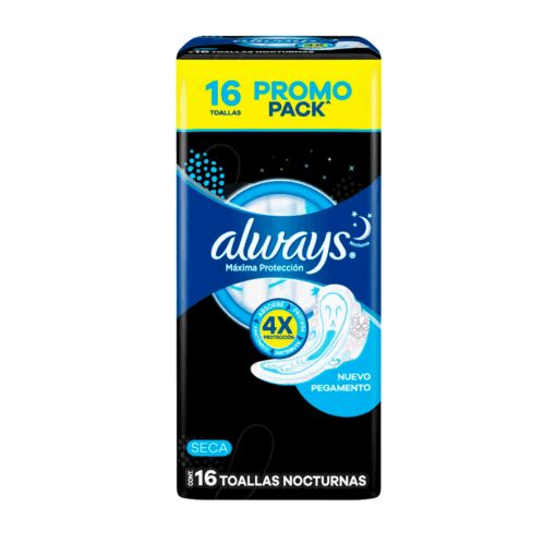 ALWAYS toallitas nocturnas seca 16u