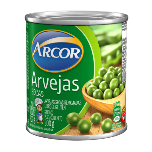 Arvejas secas Arcor 300grs
