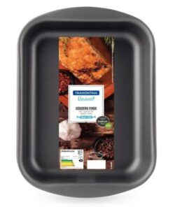 Asadera Tramontina honda teflón  40cm antiadherente