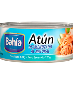 Atún desmenuzado al natural BAHÍA 170Gr
