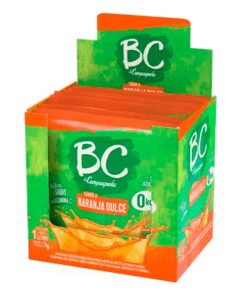 Jugo en Polvo BC Naranja Dulce x 18u.