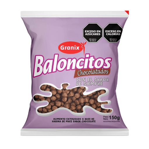 Baloncitos chocolatados Granix 150grs