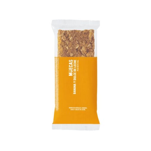 Barrita de cereal Muecas Banana y Dulce de Leche 45g