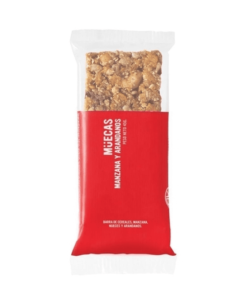 Barrita de cereal Muecas Manzana y Arandanos 45g