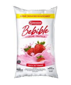 Leche  bebible La Serenísima Frutilla 900ml