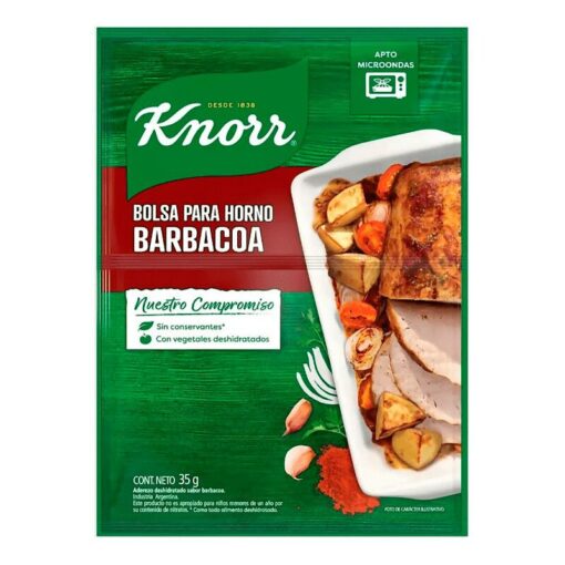 Bolsa Para Horno KNORR Barbacoa 35Gr
