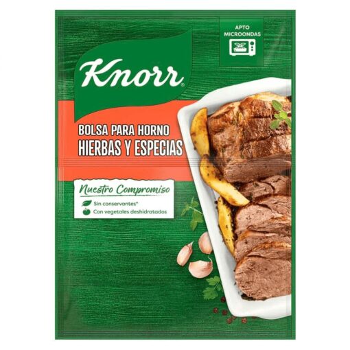 Bolsa Para Horno KNORR Hierbas y especias 21Gr