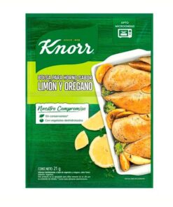 Bolsa Para Horno KNORR Limón y Orégano 21Gr