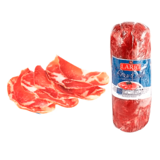 Bandeja Feteada Bondiola LARIO de 150grs Precio ref kg $28.300
