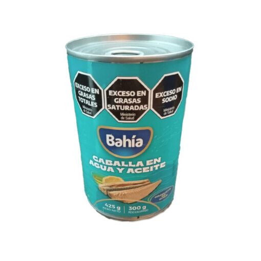 Caballa en agua y aceite Bahía 425grs