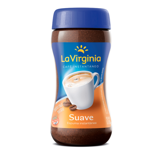 Café Instantáneo Frasco Suave La Virginia 170Gr