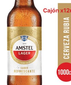 Cajon Cerveza Amstel 12 x 1lt