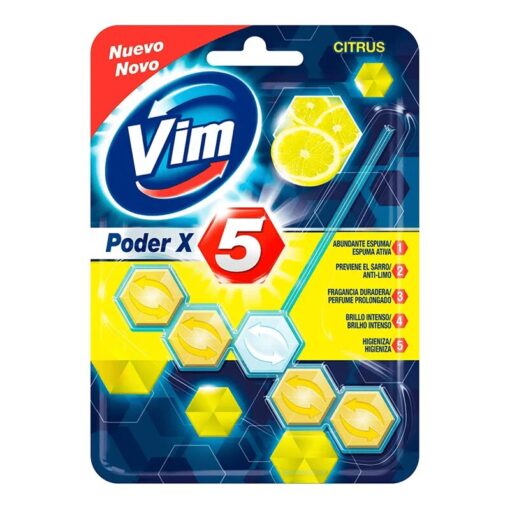 Canasta p/inodoro Citrus Vim