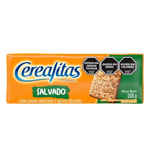 Galletitas Cerealitas salvado 208grs