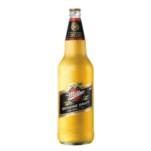 Cerveza Miller rubia 1L RETORNABLE