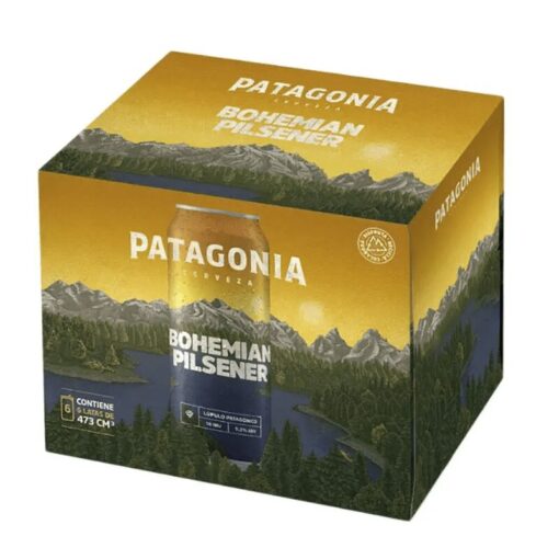 Cerveza Patagonia Bohemian x6u 473ml