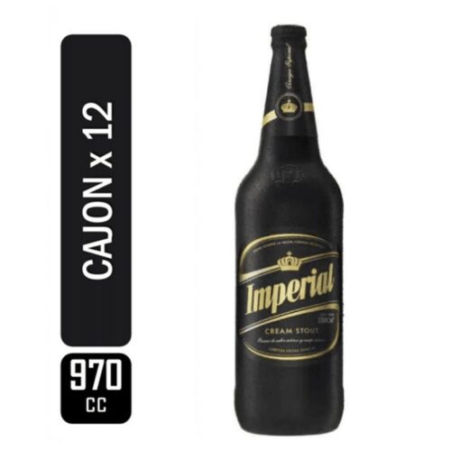 Cerveza Imperial Cream Stout 1L CAJON 12u RETORNABLE