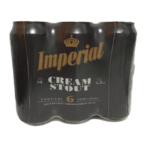 Cerveza Imperial Cream Stout Six Pack 473ml