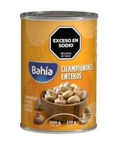 Champignones Bahía enteros al natural 400grs