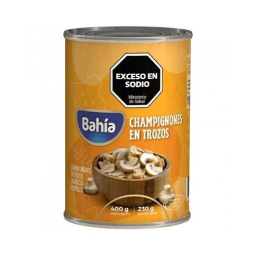 Champignones en trozos Bahia x400g