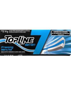 Chicles TopLine seven Freezing Menthol 14grs