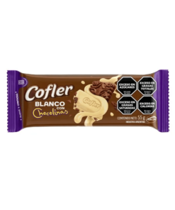 Chocolate Cofler blanco con Chocolinas 55grs