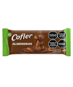 Chocolate Cofler con almendras 140grs
