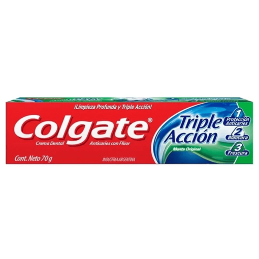 Dentífrico COLGATE triple acción 70Gr