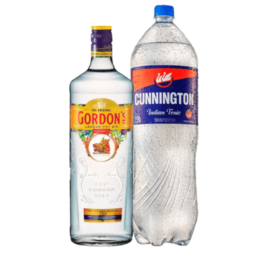 Combo Gin Gordon`s 1lt + 1 Cunnington Tónica 2.25lts
