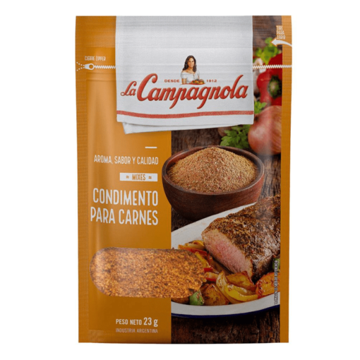 Condimento carnes La Campagnola 23grs