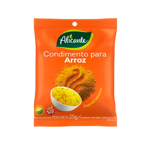 Condimento para Arróz Alicante 25Gr