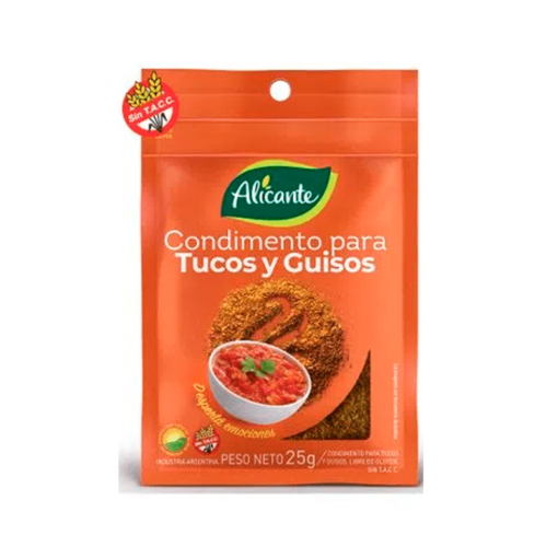 Condimento para Tuco y Guiso Alicante 25Gr