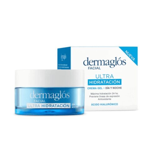 Crema hidratante Día y Noche Dermaglós Ultra Hidratación 50grs