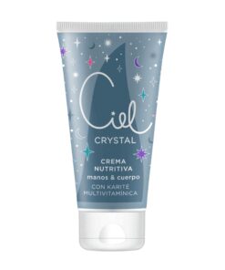 Crema nutritiva para manos y cuerpo Ciel Crystal 85ml