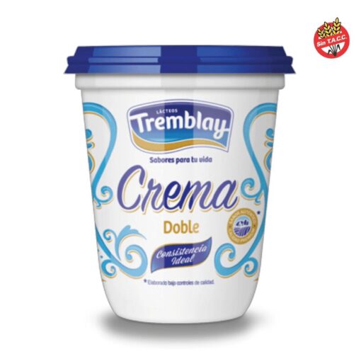 Crema de leche Tremblay doble 360grs