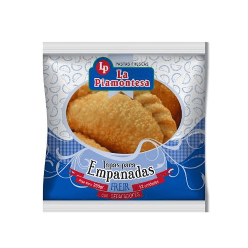 Discos empanadas freir La Piamontesa 330grs x12u