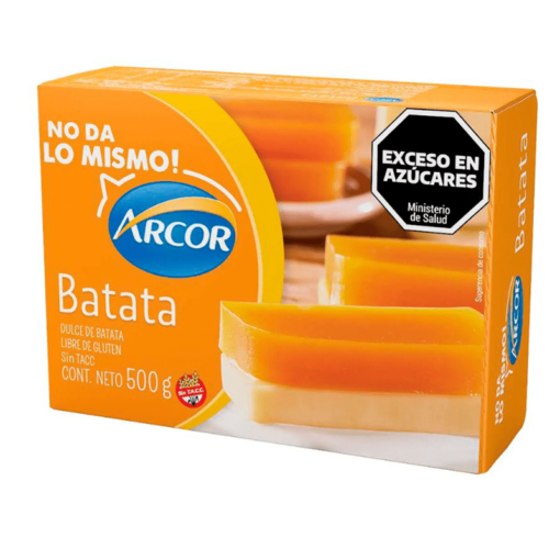 Dulce batata Arcor 500grs